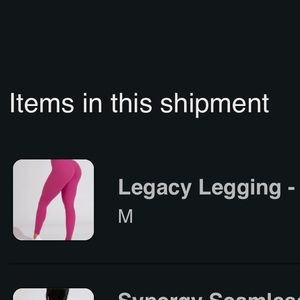 Buff Bunny Leggings - Sugar plum